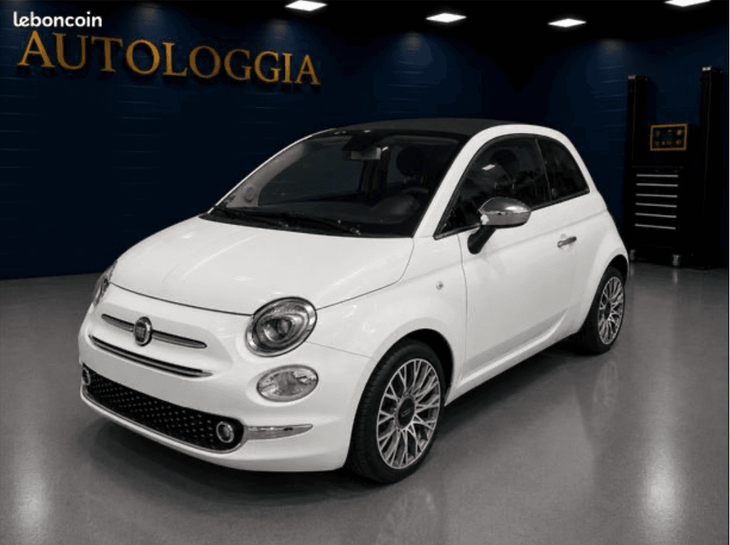 Fiat 500C 0.9 Lounge — vue principale