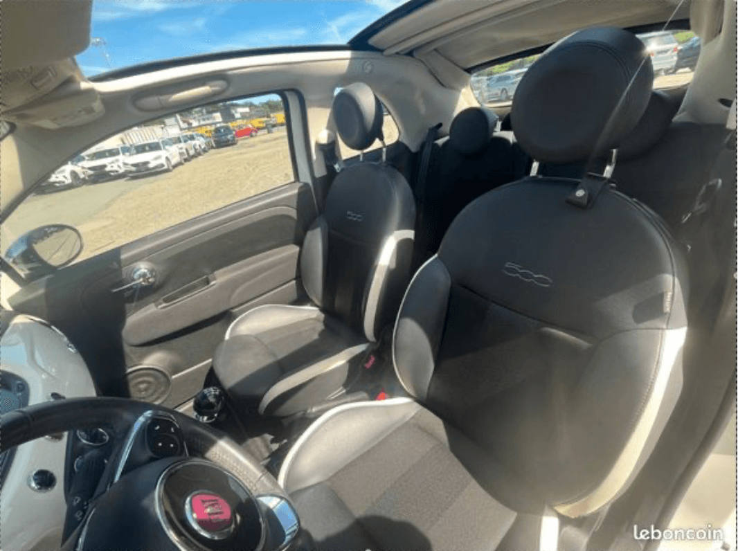 Fiat 500C 0.9 Lounge — vue 5