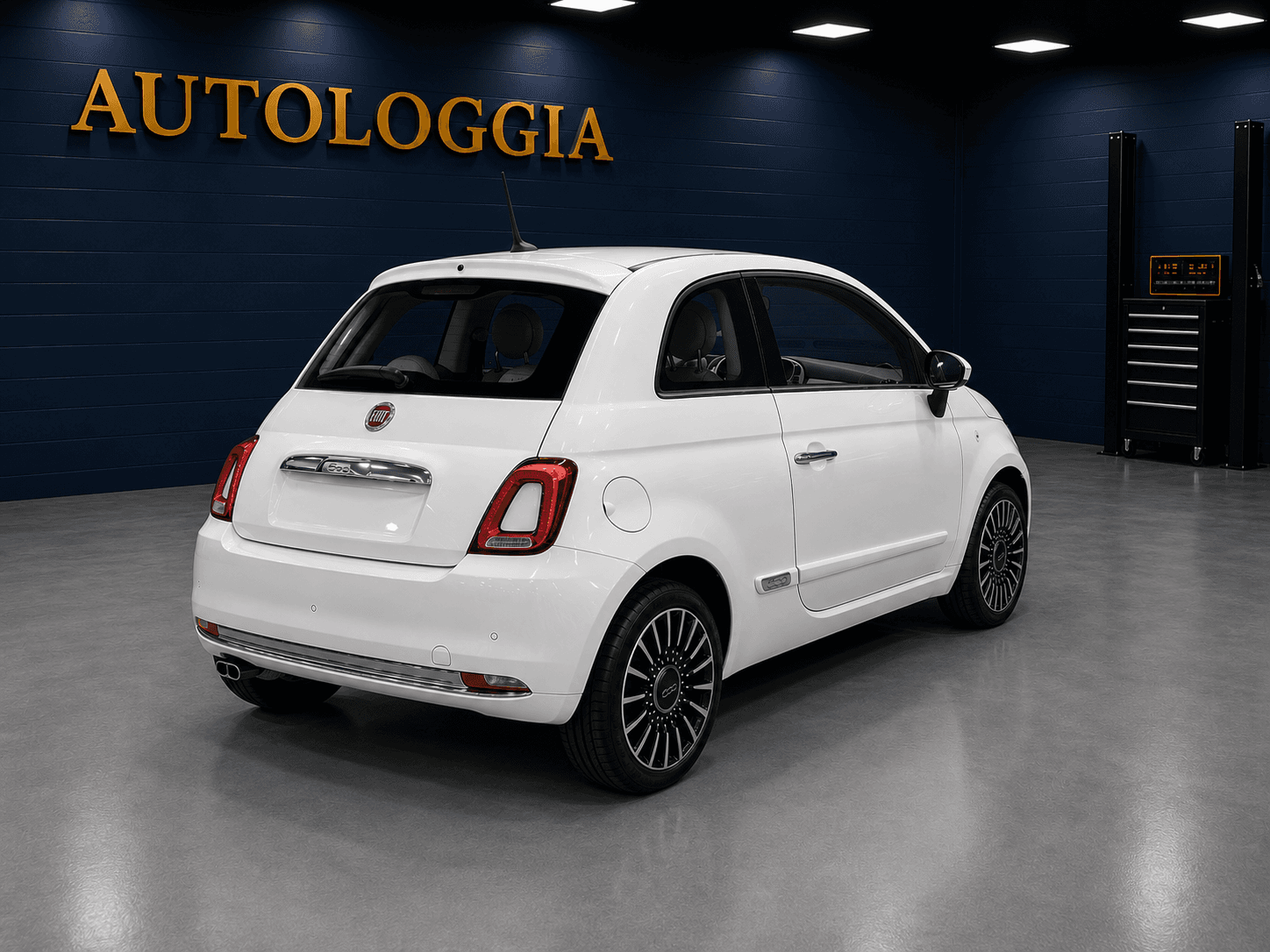 Fiat 500 1.2 Lounge — vue 3